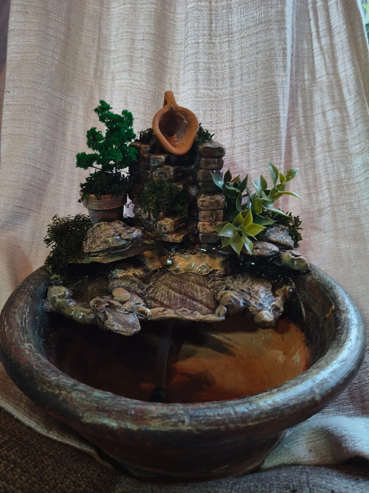 Fonte Artesanal em Cerâmica