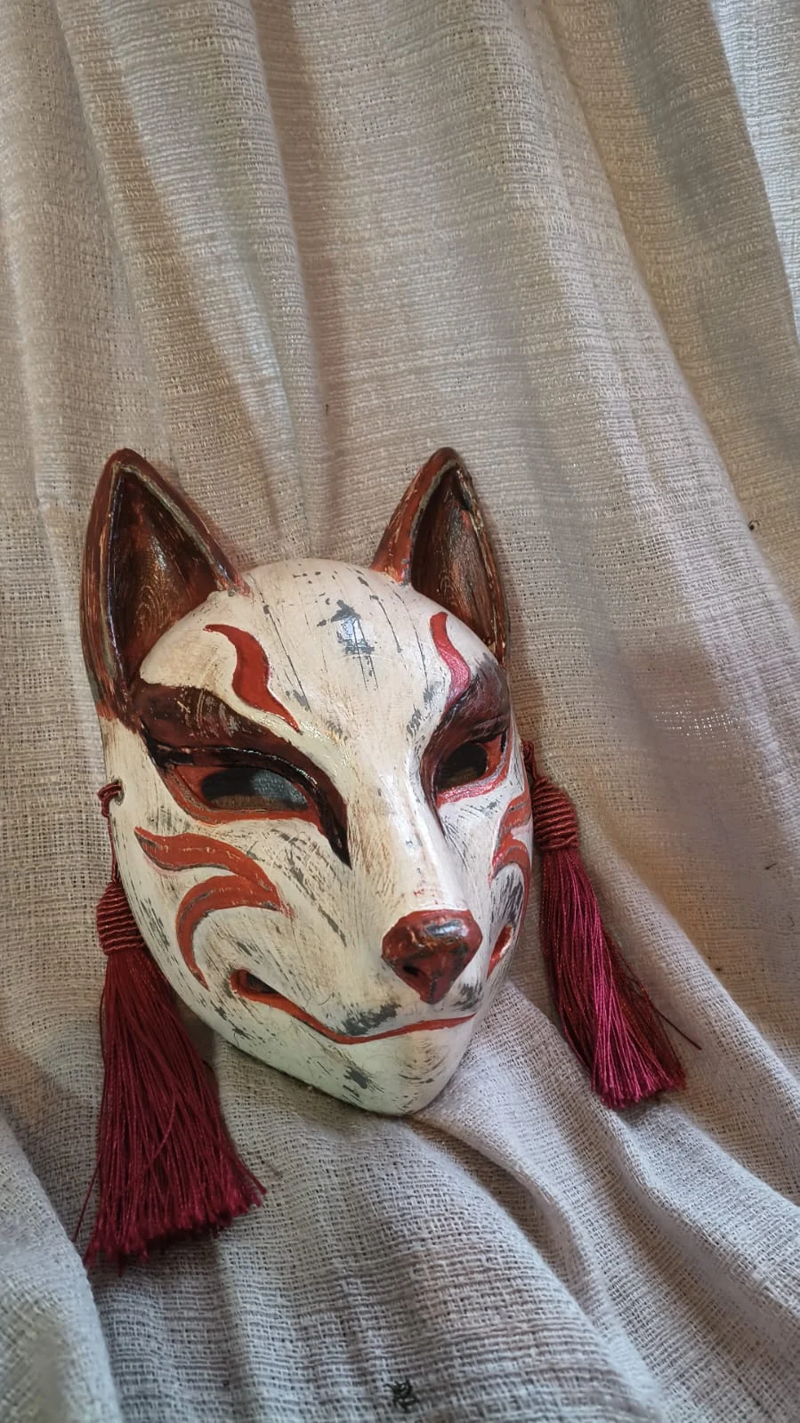 Máscara com pintura artesanal Madri3D