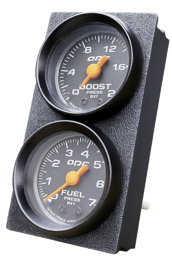 Suporte Para 2 Manômetros 52mm Para Saída De Ar - Chevette